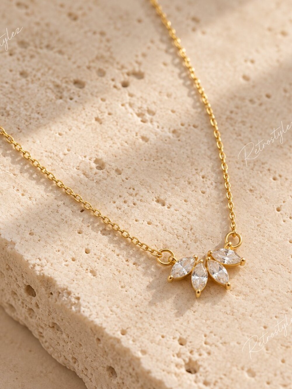 14K Gold 18" Womens 1ct Diamond Pendant Necklace Ladies New 14 K Silver Jewelry